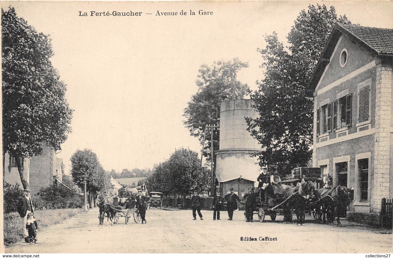 77-LA-FERTE-GAUCHER- AVENUE DE LA GARE - La Ferte Gaucher