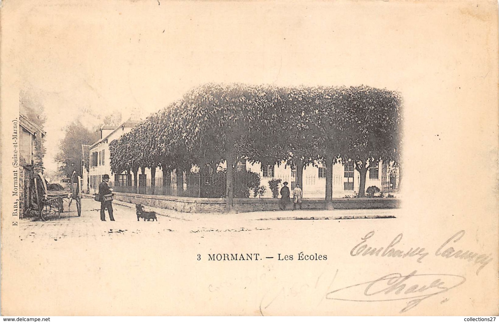 77-MORMANT- LES ECOLES - Mormant