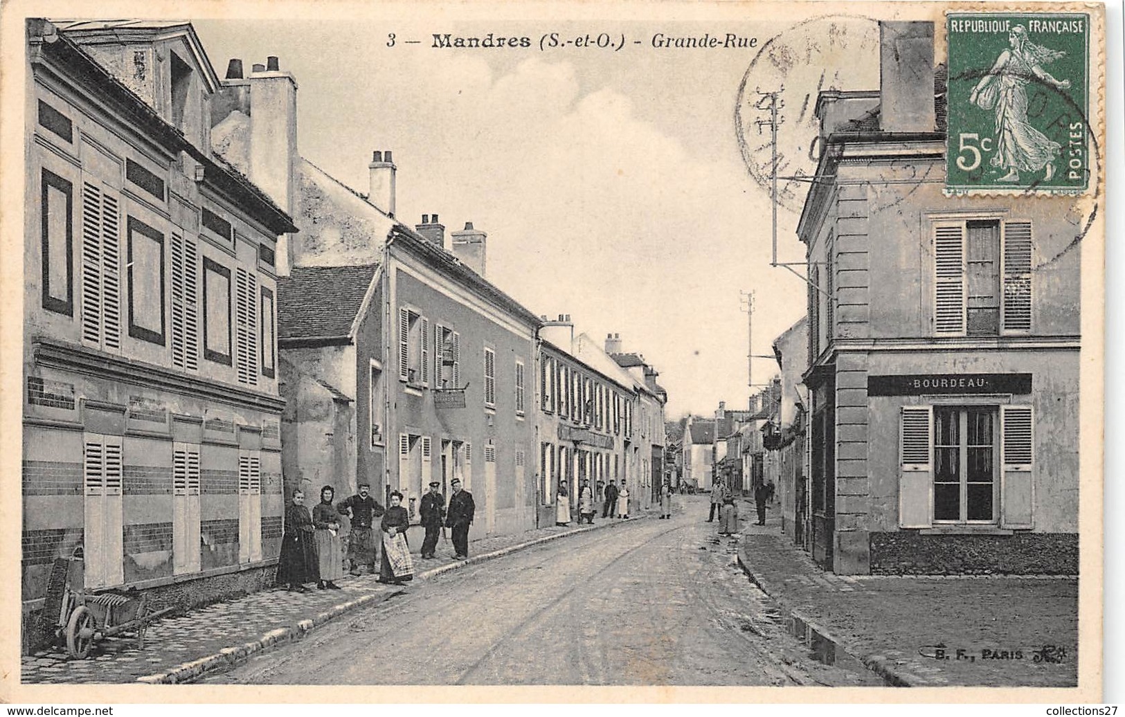 94-MANDRES- GRANDE-RUE - Mandres Les Roses