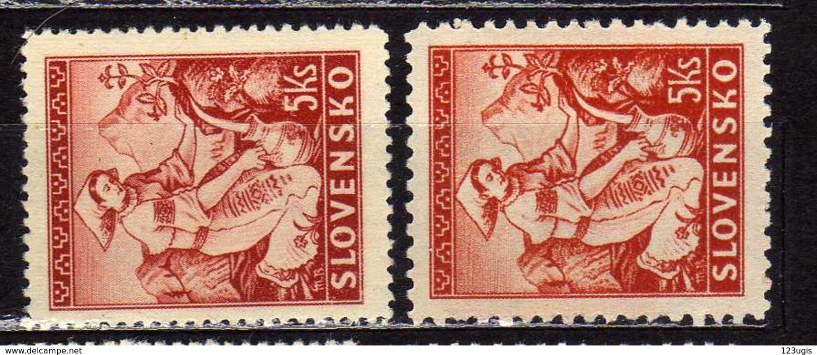 Slowakei / Slovakia, 1939, Mi 45 A + B */** [240319XXIV] - Nuevos