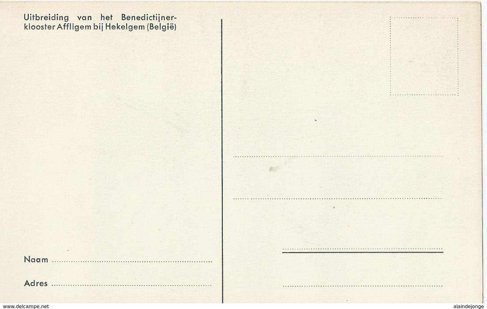 Affligem - Zuid-Oosthoek - Uitbreiding Van Het Benedictijnerklooster - Affligem