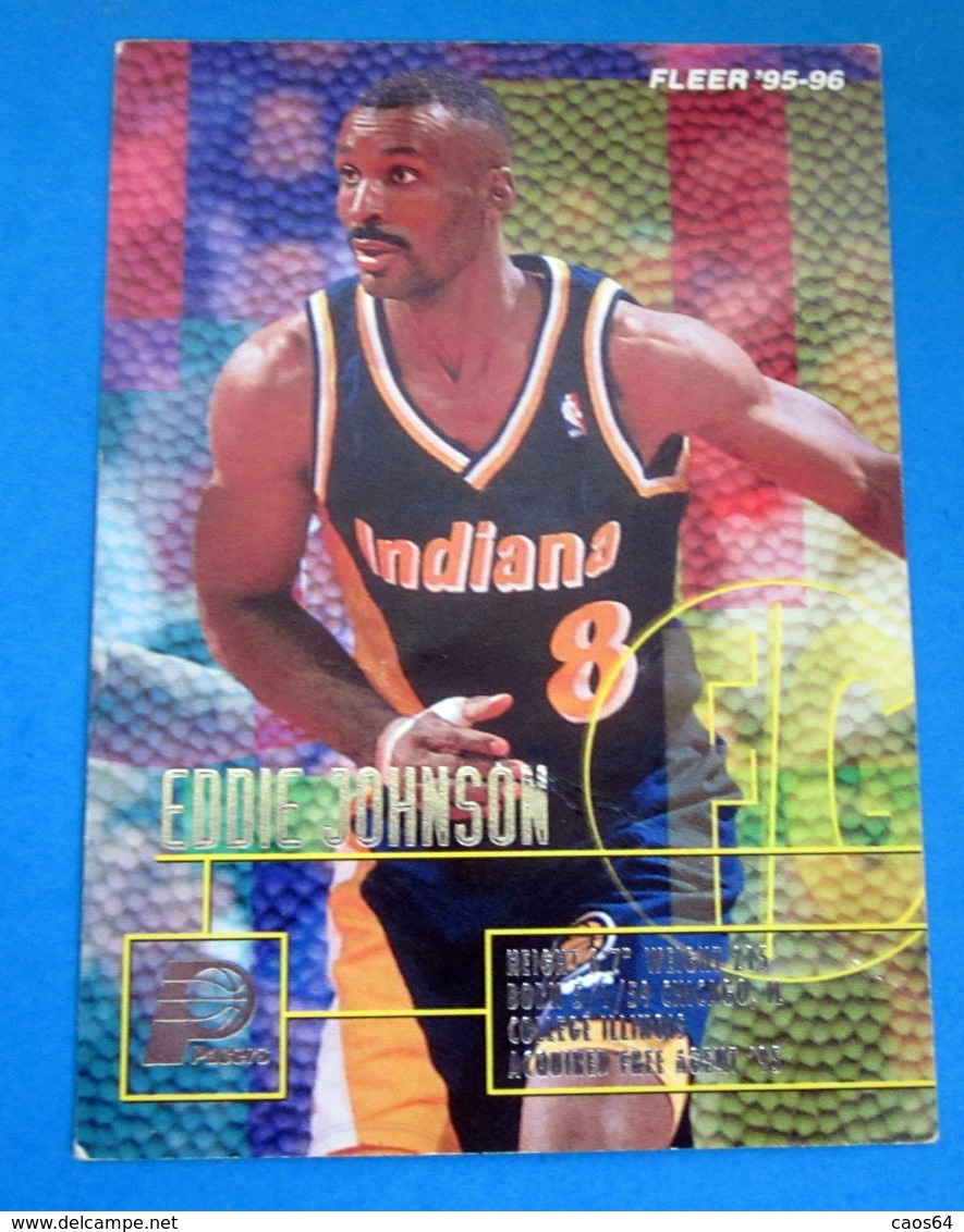 EDDIE JOHNSON   CARDS NBA FLEER 1996 N 296 - Other & Unclassified