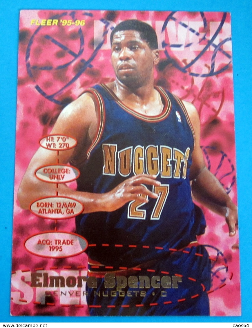 ELMORE SPENCER  CARDS NBA FLEER 1996 N 286 - Other & Unclassified