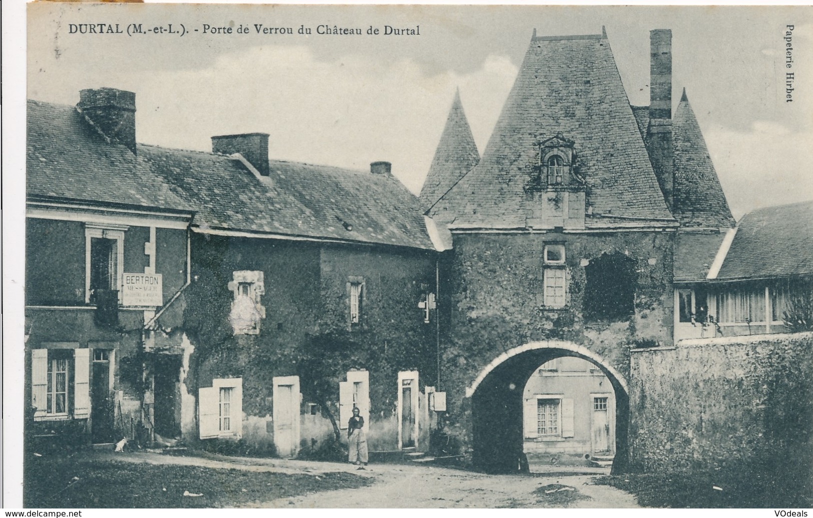 CPA - France - (49) Maine Et Loire - Durtal - Porte De Verron Du Château - Durtal