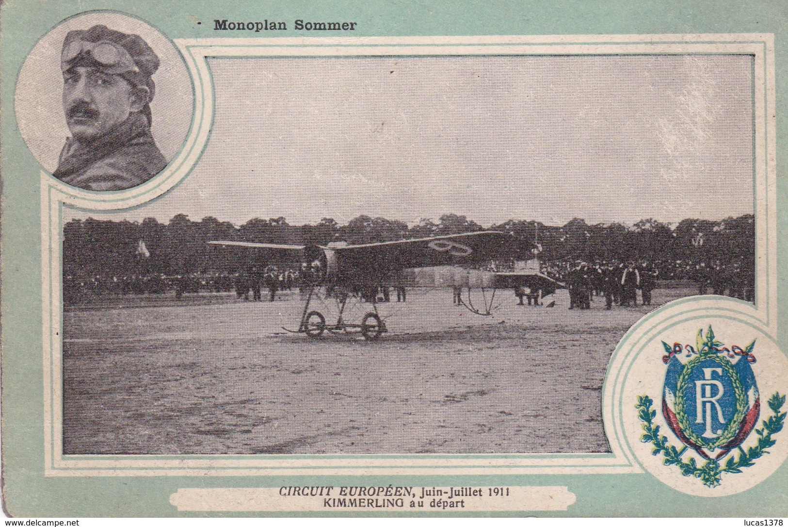 CIRCUIT EUROPEEN 1911 / MONOPLAN SOMMER - Demonstraties