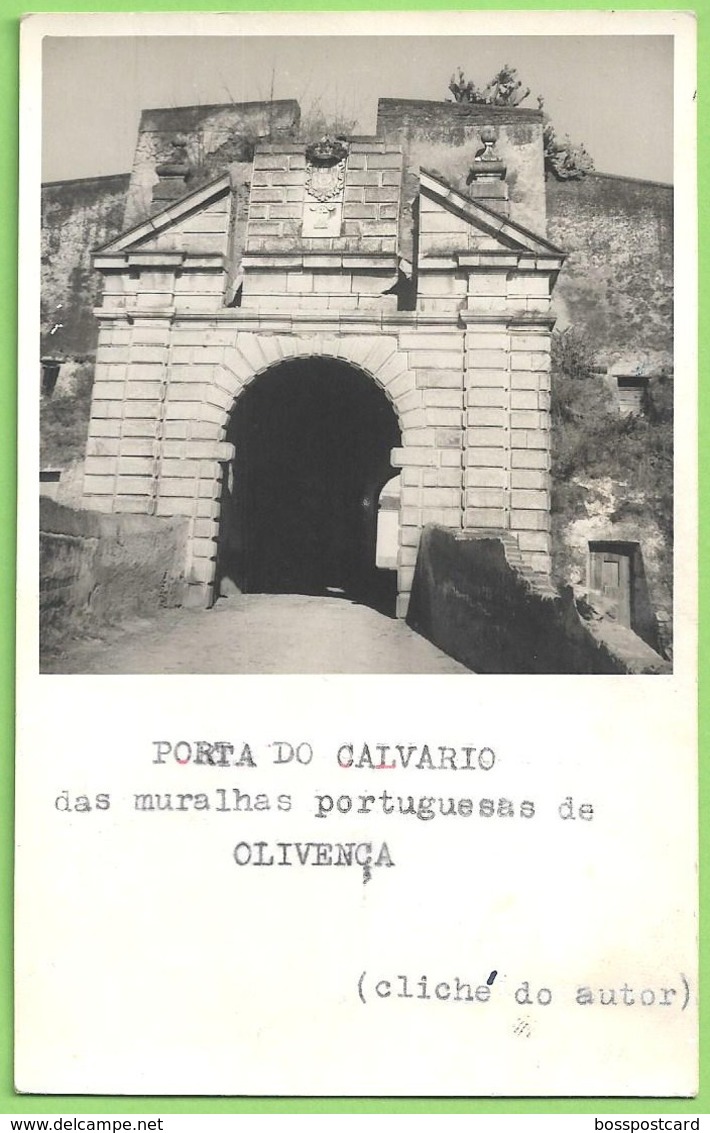 Olivença - Porta Do Calvário Das Muralhas Portuguesas - Extremadura - Badajoz - Portugal - España - Badajoz