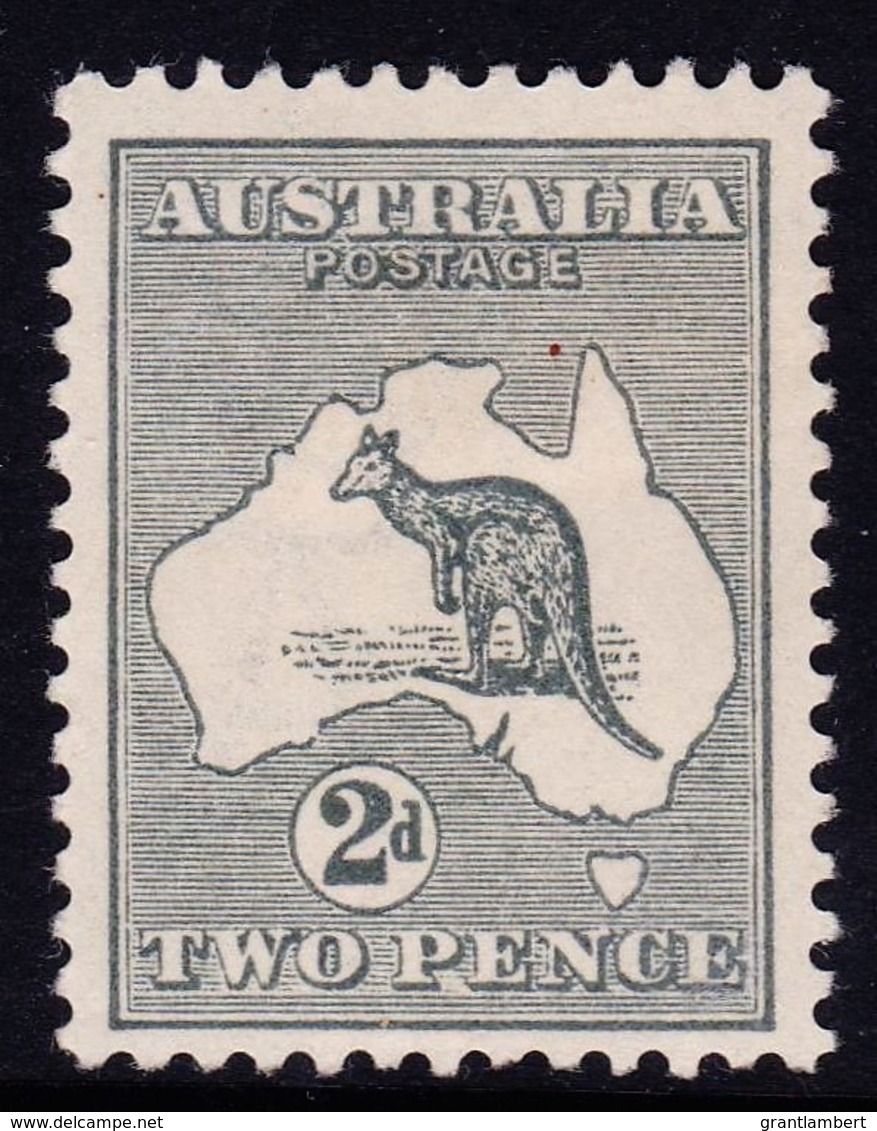 Australia 1915 Kangaroo 2d Grey 2nd Watermark MH - Neufs