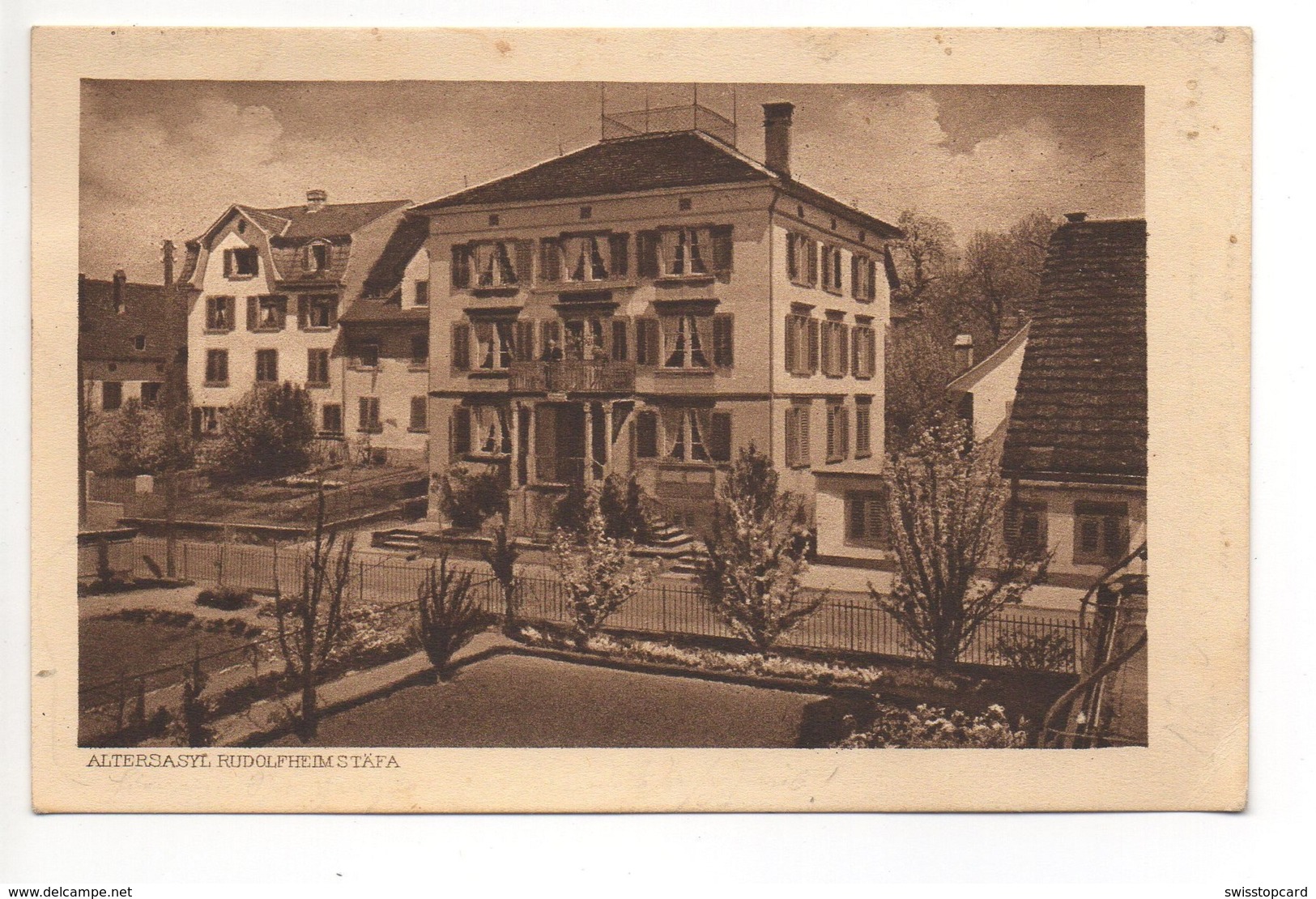 STÄFA Altersasyl Rudolfheim Gel. 1921 N. Neunkirch - Stäfa