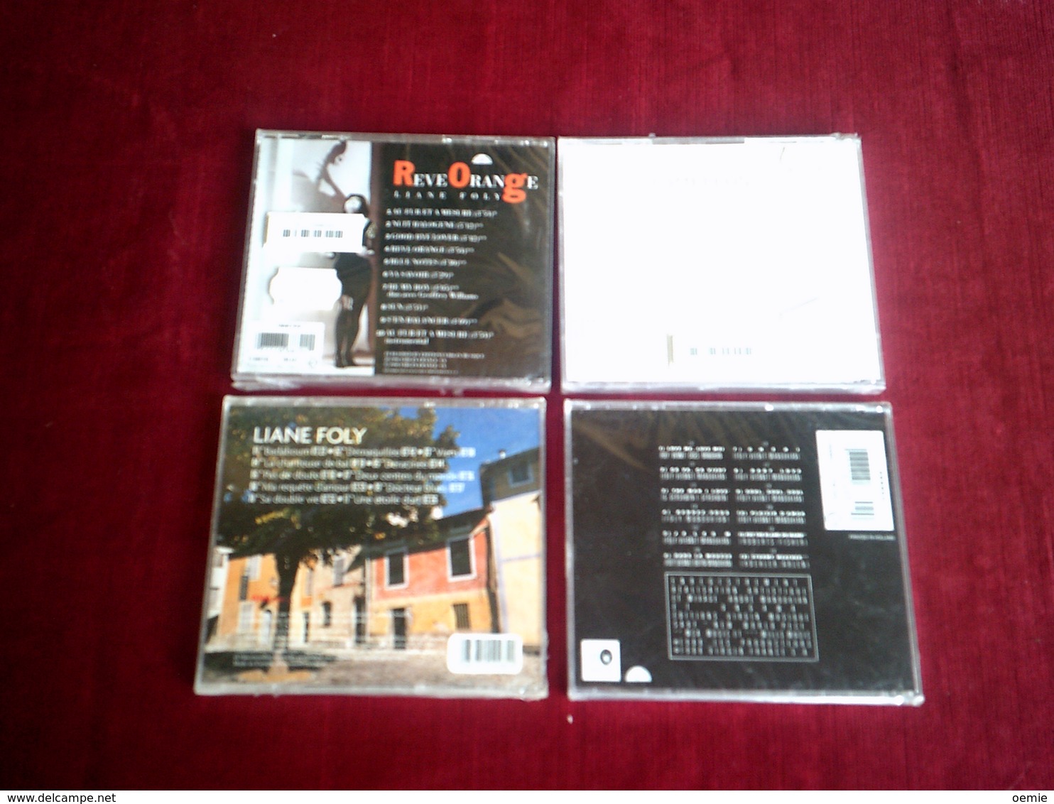 LIANE  FOLY  ° COLLECTION DE 4  CD ALBUM - Vollständige Sammlungen