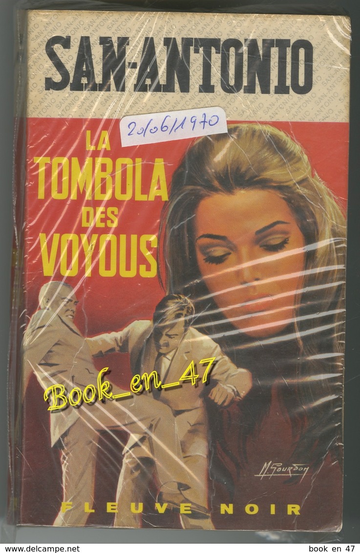 {74286} San-Antonio, La Tombola Des Voyous , 20/06/1970 . " En Baisse " - San Antonio