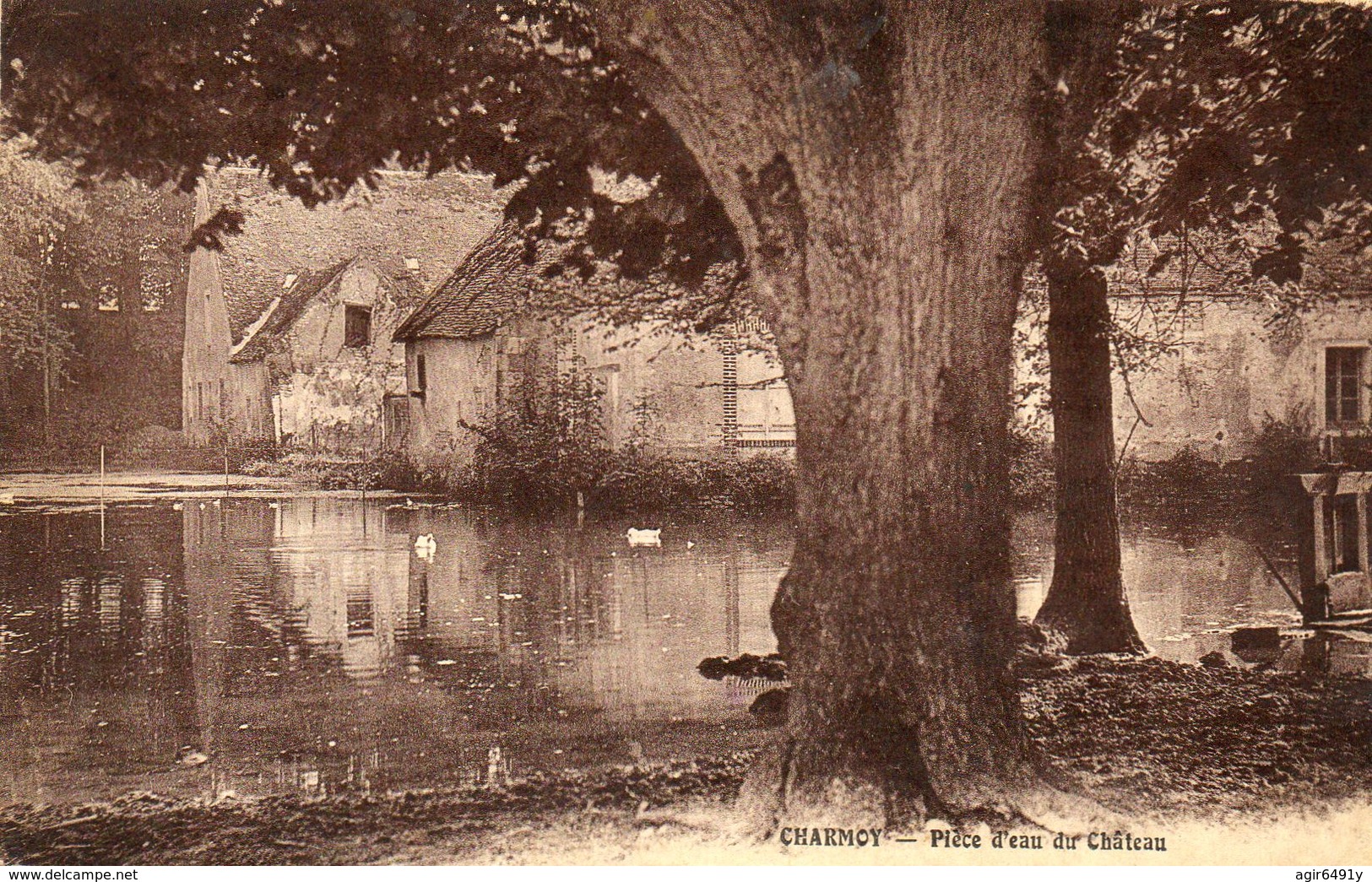 - CHARMOY (89) - La Pièce D'eau Du Château Des Charmeaux  -15376- - Charmoy