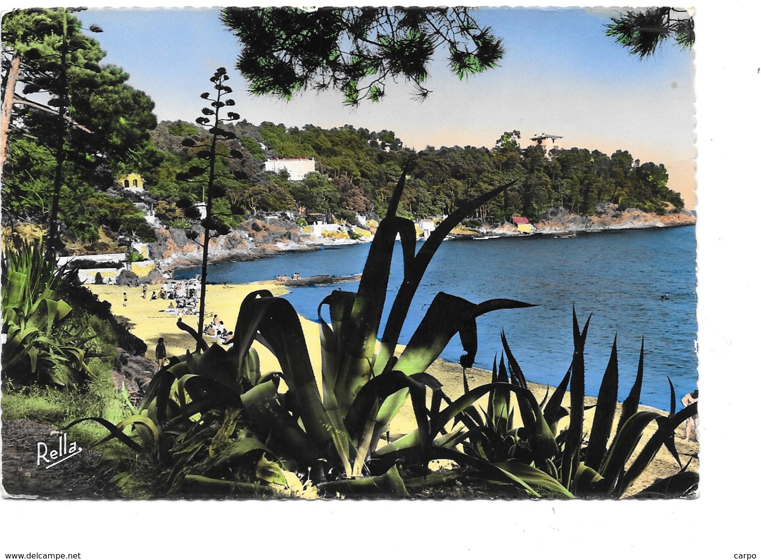 La Cote Des Maures. Environs Du Lavandou. La Plage Du Canadel. (Le Rayol) - Rayol-Canadel-sur-Mer