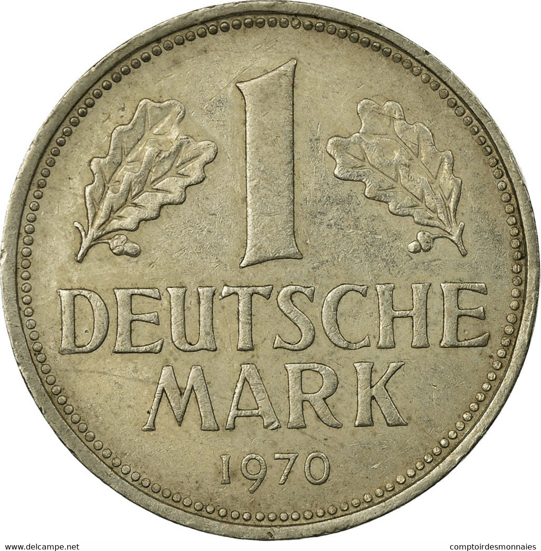 Monnaie, République Fédérale Allemande, Mark, 1970, Munich, TTB - 1 Mark