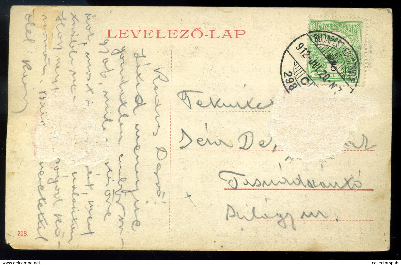 SZÉKELYKERESZTÚR 1912. Nyomda, üzletek, Régi Képeslap   /  Printing House , Stores,  Vintage Pic. P.card - Hongarije