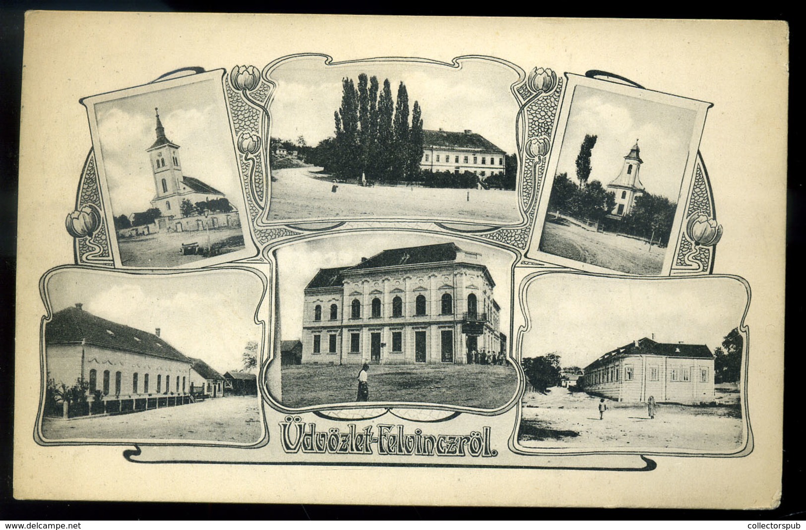 FELVINC / Unirea 1908. Régi Képeslap  /   Vintage Pic. P.card - Hungría