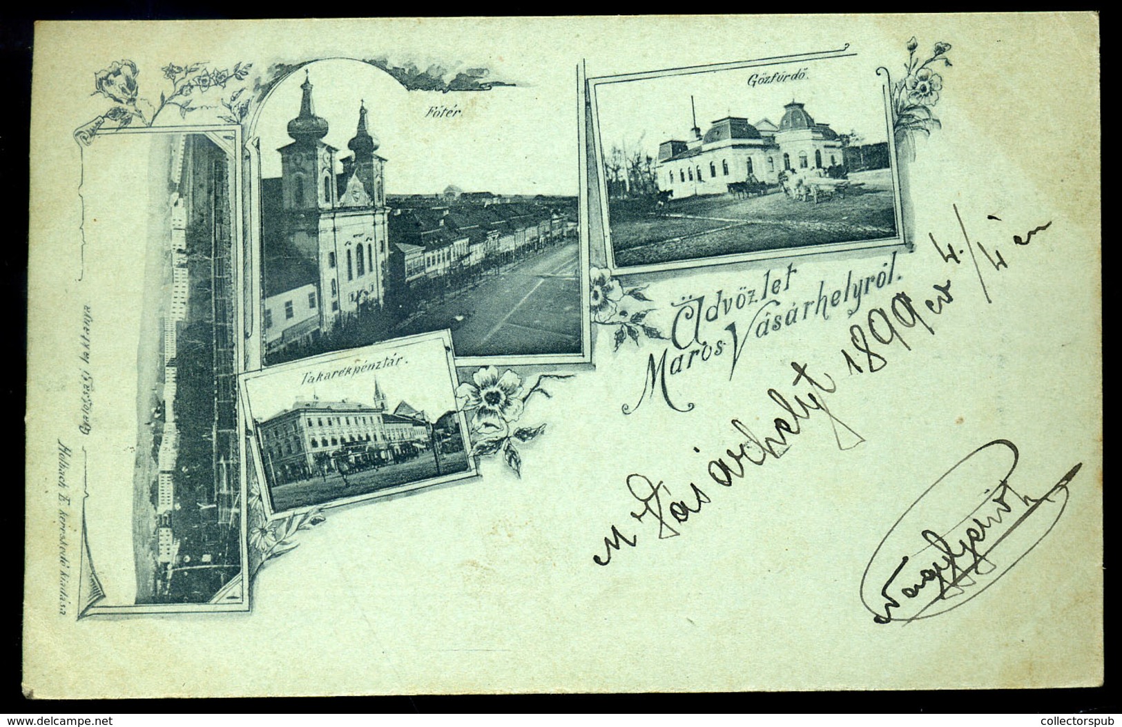 MAROSVÁSÁRHELY 1899. Régi Képeslap  / Vintage Pic. P.card - Roumanie