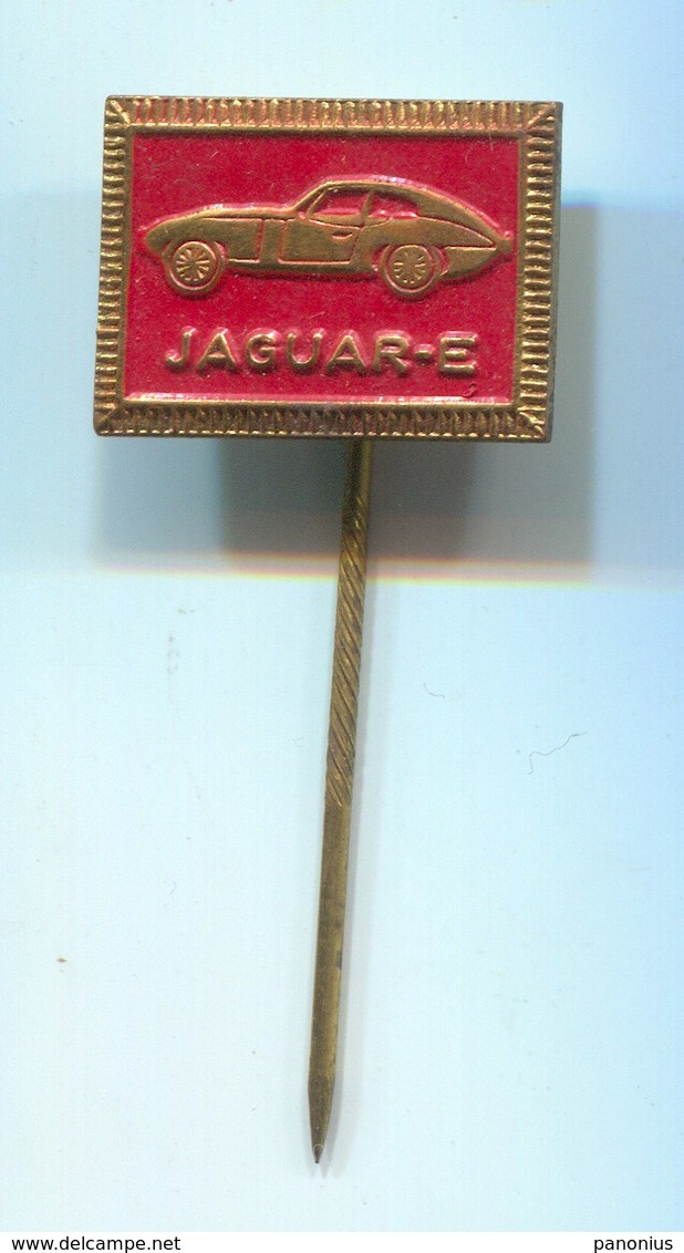 JAGUAR E - Car, Auto, Automotive, Vintage Pin, Badge, Abzeichen - Jaguar