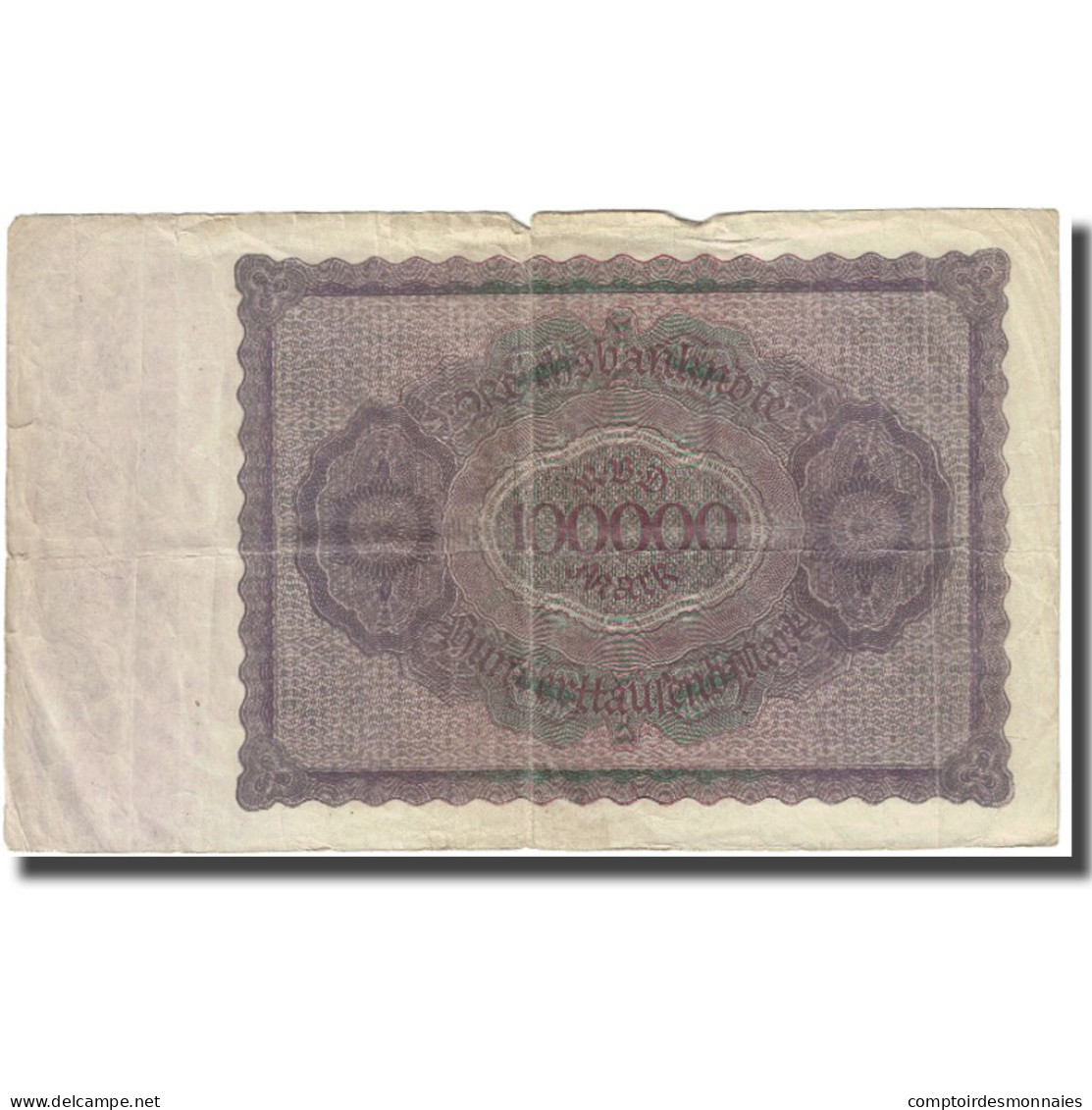 Billet, Allemagne, 100,000 Mark, 1923, 1923-02-01, KM:83a, TB - 100000 Mark