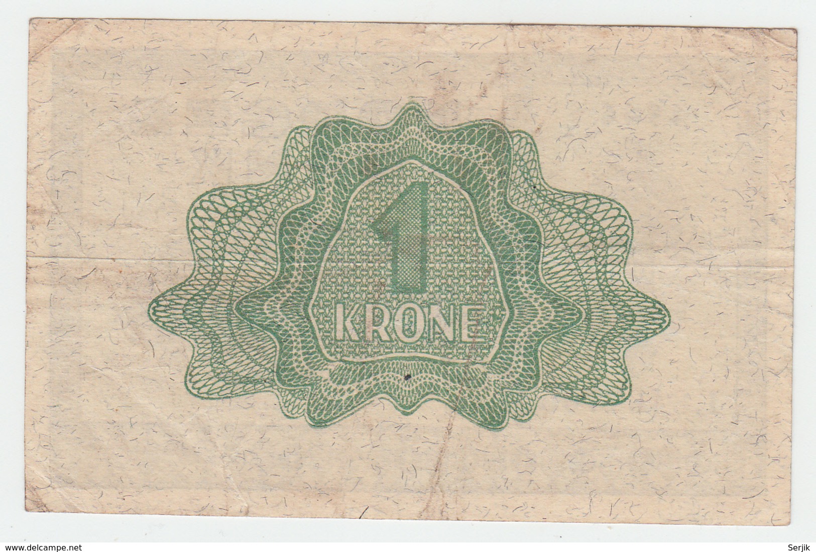 Norway 1 Krone 1946 AVF Pick 15b 15 B - Norway