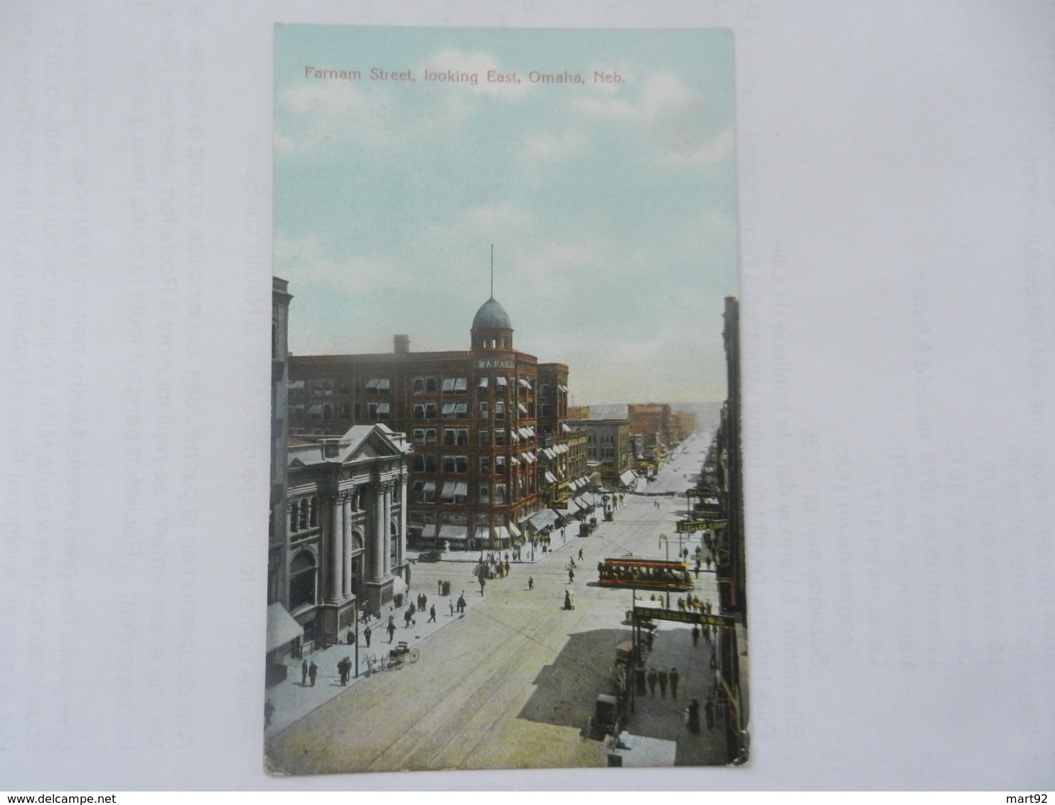 OMAHA FARNAM STREET  LOOKING EAST - Omaha