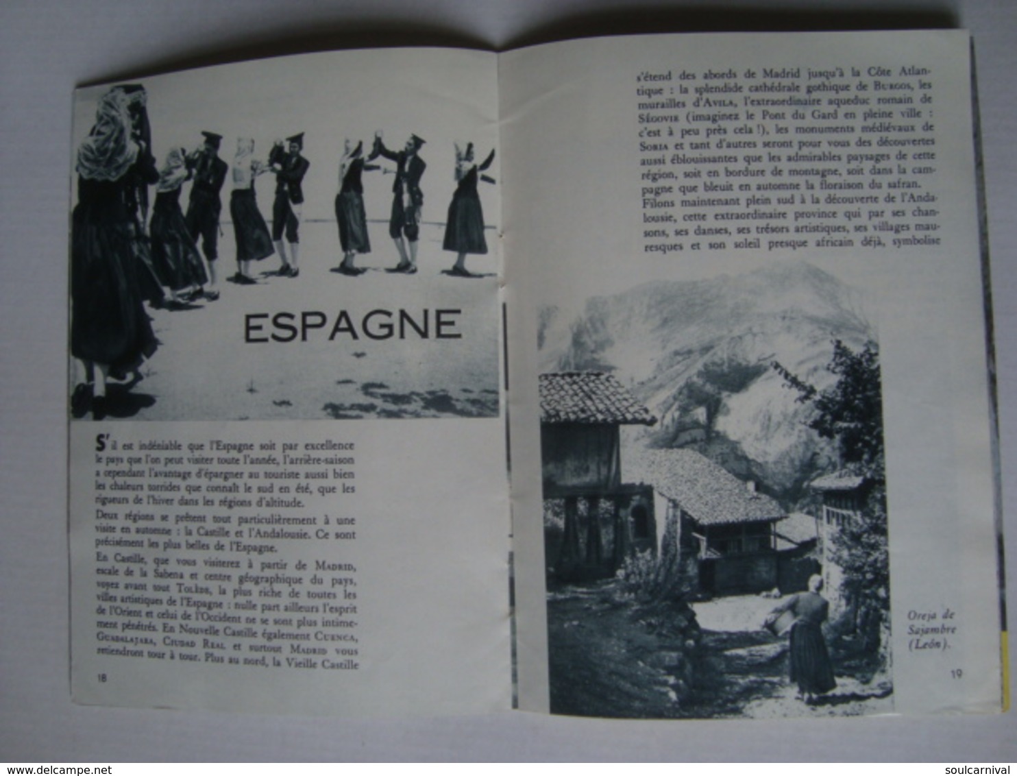 SABENA MAGAZINE. VACANCES D’ARRIÈRE-SAISON - BELGIUM, SEPTEMBRE 1961. - Inflight Magazines