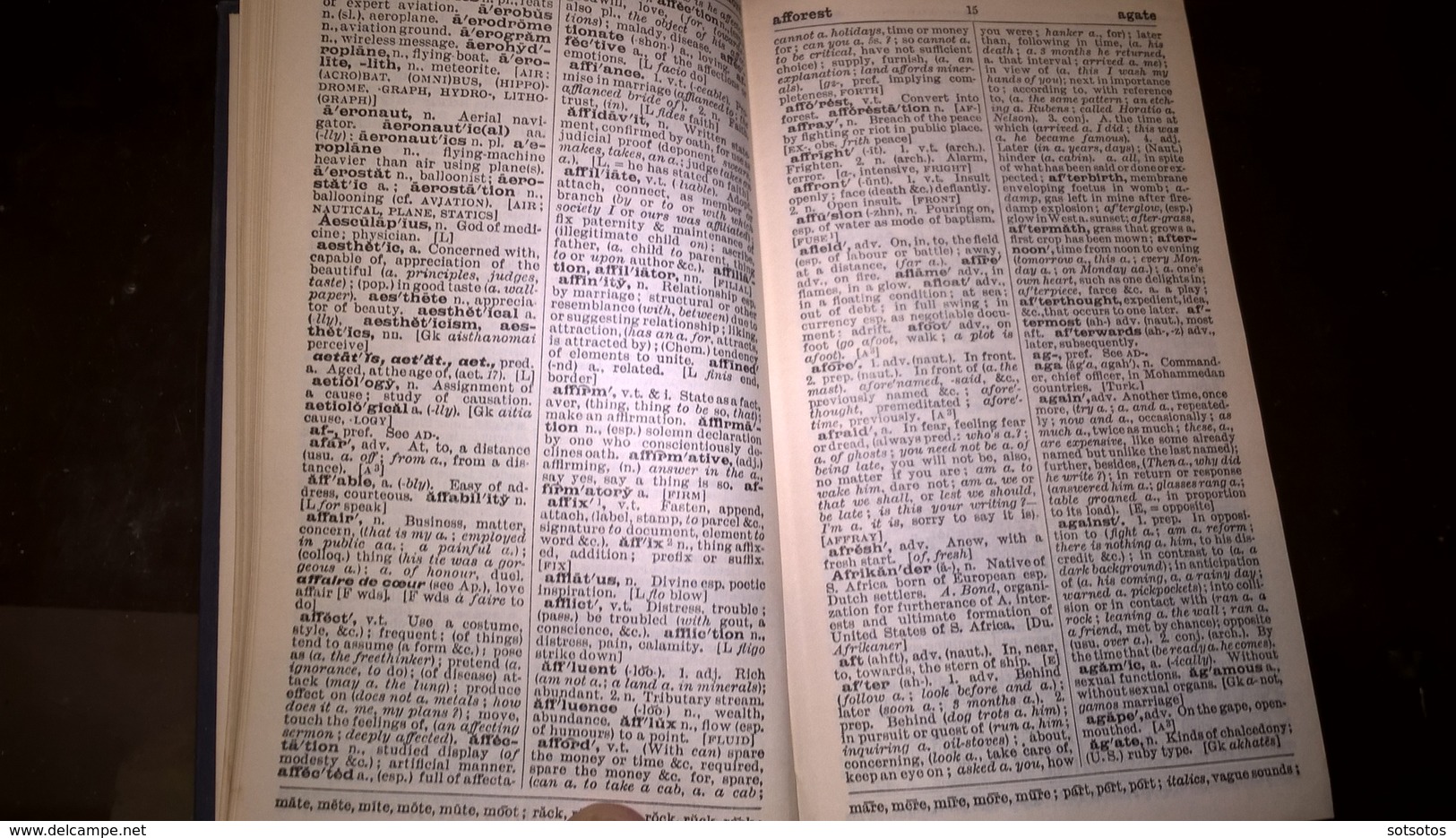 The POCKET OXFORD DICTIONARY Of Current English: FOWLER,  Clarenton Press -Oxford (1965)  - 1052 Pages - In Very Good Co - Woordenboeken, Thesaurus