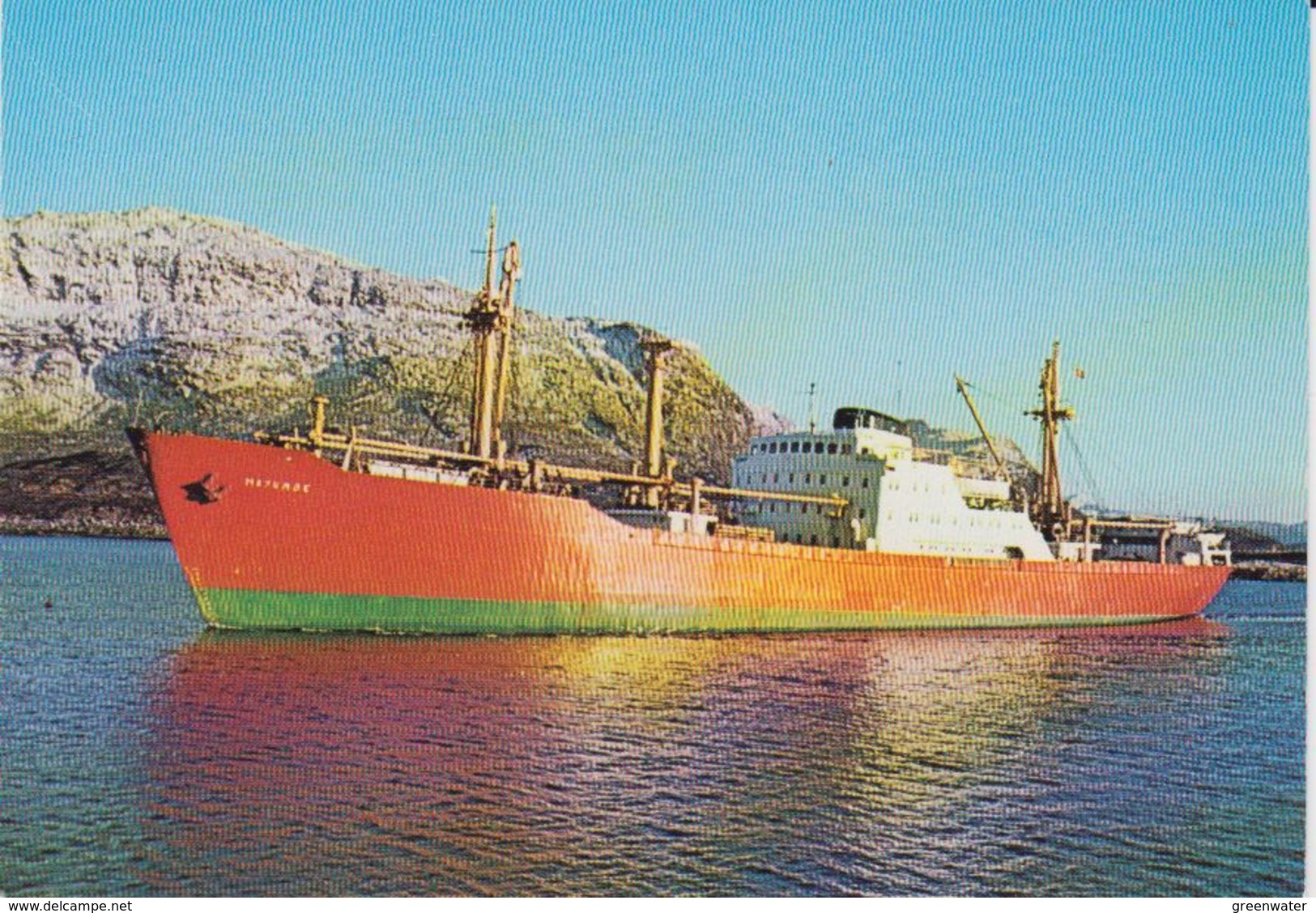 Greenland 1972 M/s Mayumbe Postcard Unused (42362) - Groenland