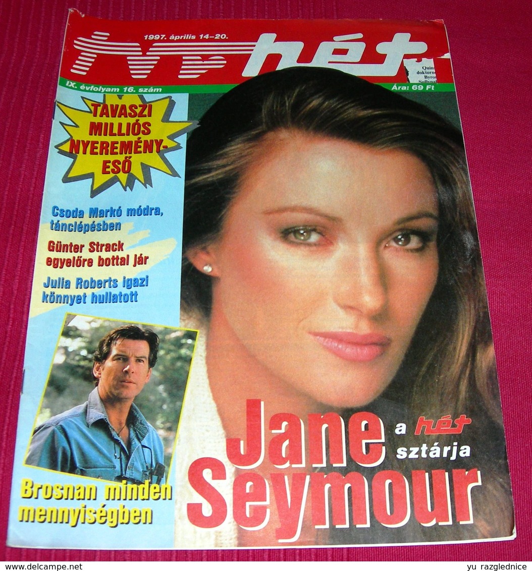 Jane Seymour TVR HET Hungarian April 1997 RARE - Magazines