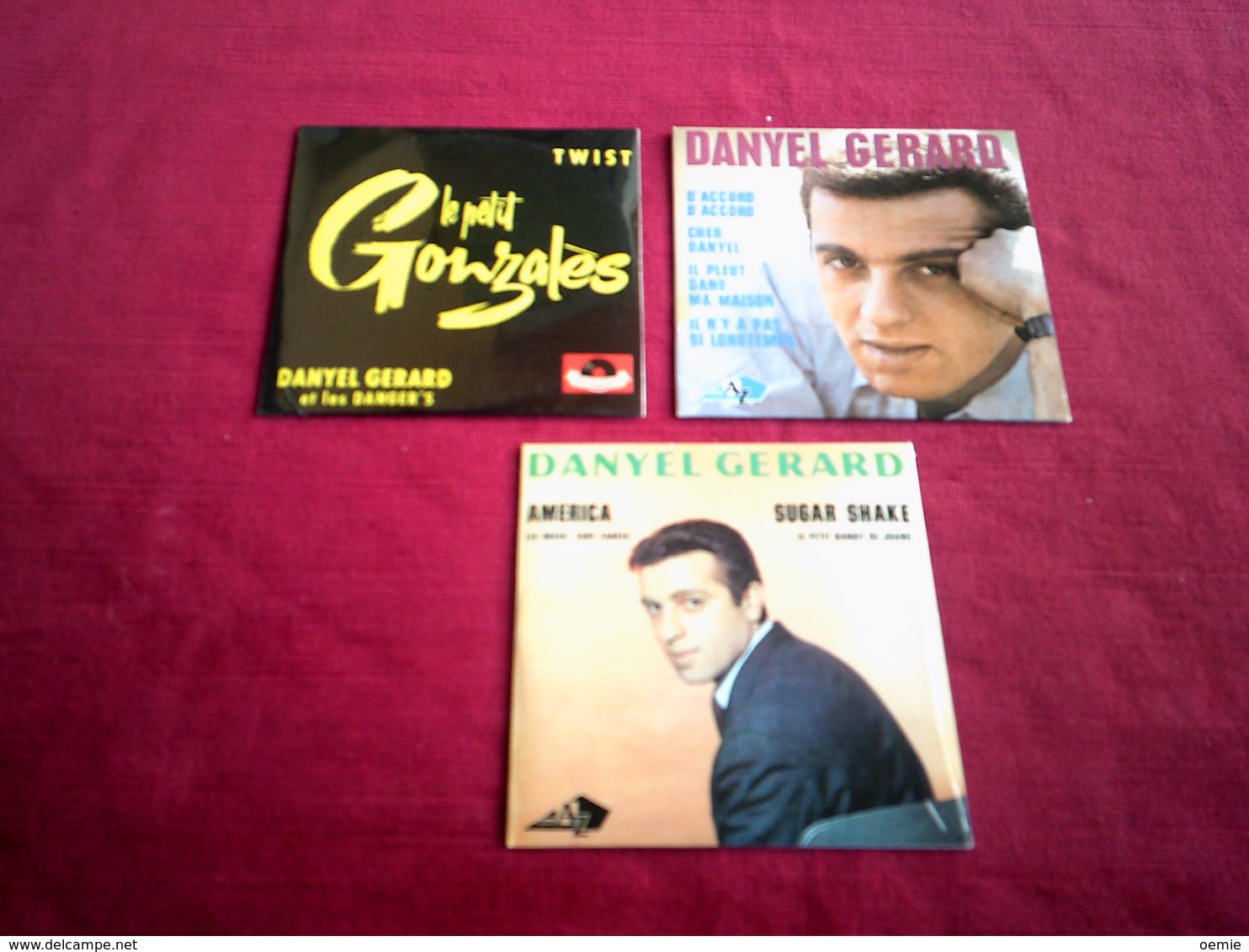 DANYEL GERARD   ° COLLECTION DE 3 CD  4 TITRES - Vollständige Sammlungen