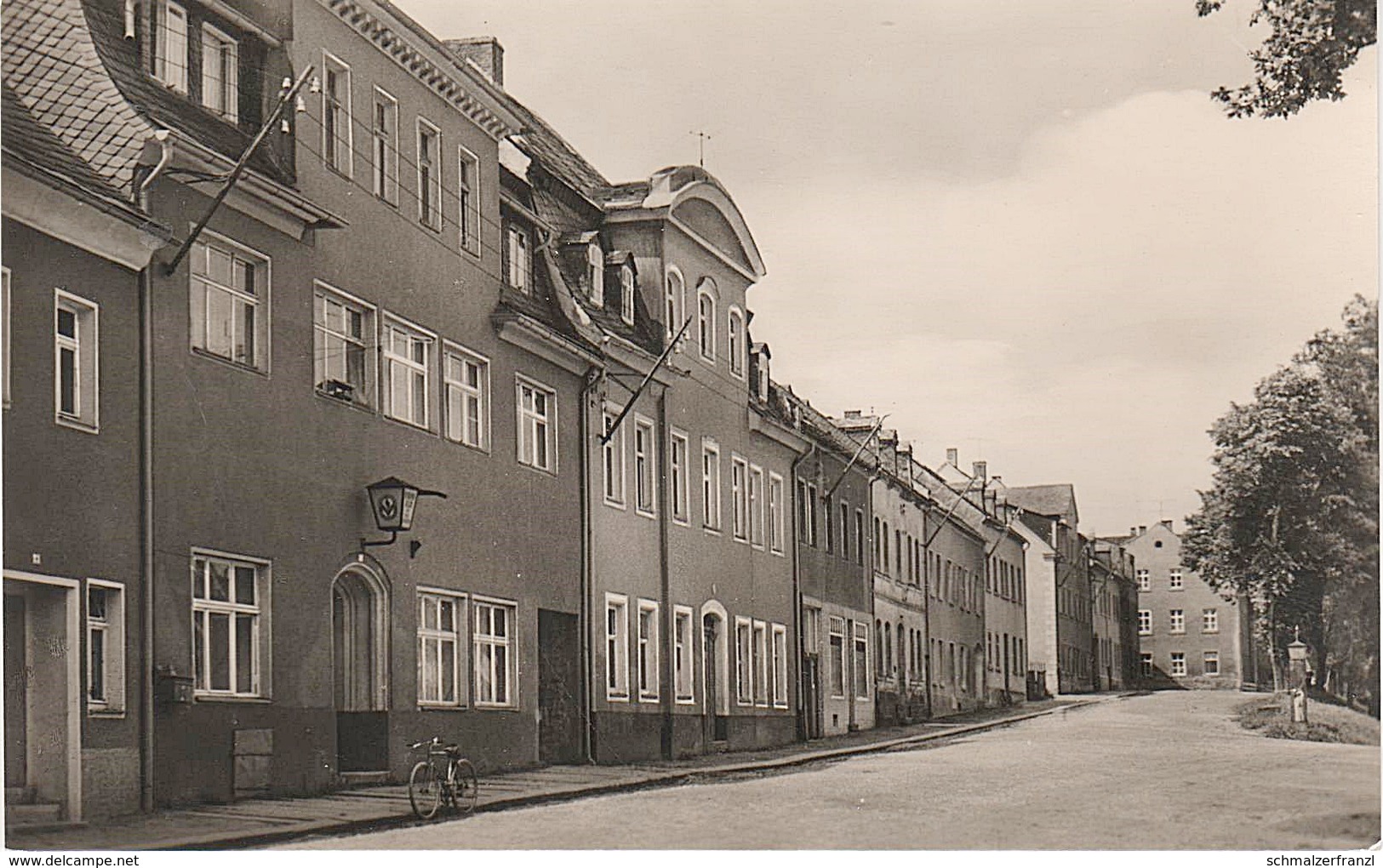 AK Grünhain Gasthof ? A Beierfeld Aue Schwarzenberg Lauter Bernsbach Elterlein Waschleithe Schwarzbach Erzgebirge DDR - Grünhain