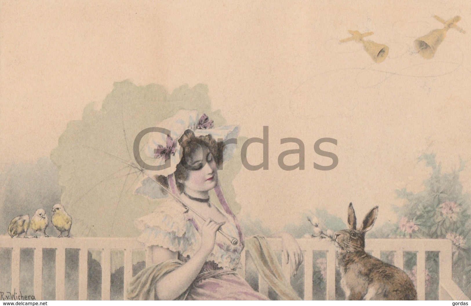 Illustrateur Wichera - Easter Card - Rabbit - Wichera