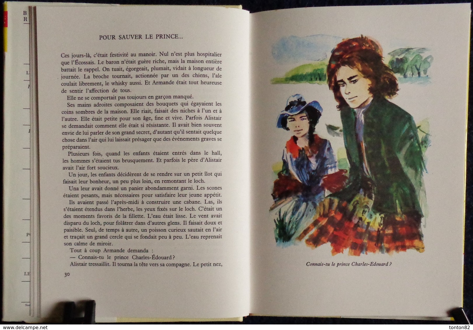 Cécile D'Argel - Pour Sauver Le Prince - Bibliothèque Rouge Et Or Souveraine 670 - ( 1966 ) . - Bibliotheque Rouge Et Or