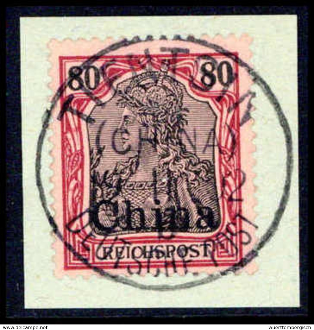 Briefst. Deutsche Auslandspost China - Autres & Non Classés