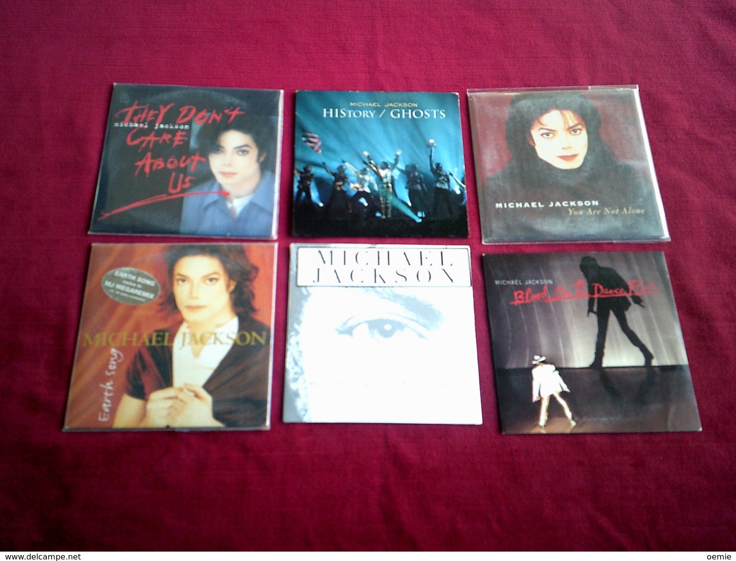 MICHAEL  JACKSON  ° COLLECTION DE 6 CD SINGLE - Vollständige Sammlungen