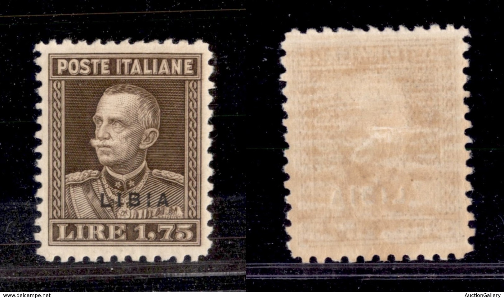 COLONIE - LIBIA - 1928 - 1,75 Lire (80) - Ottimamente Centrato - Gomma Originale (260) - Other & Unclassified