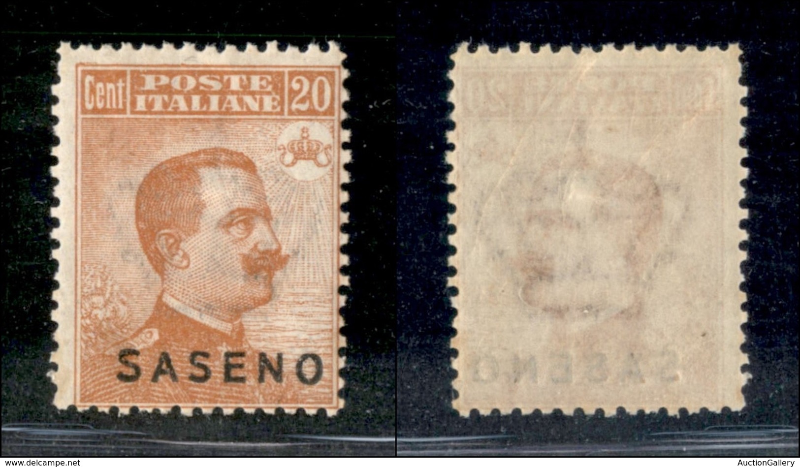 COLONIE - SASENO  - 1923 - 20 Cent (3) - Gomma Integra (200) - Other & Unclassified
