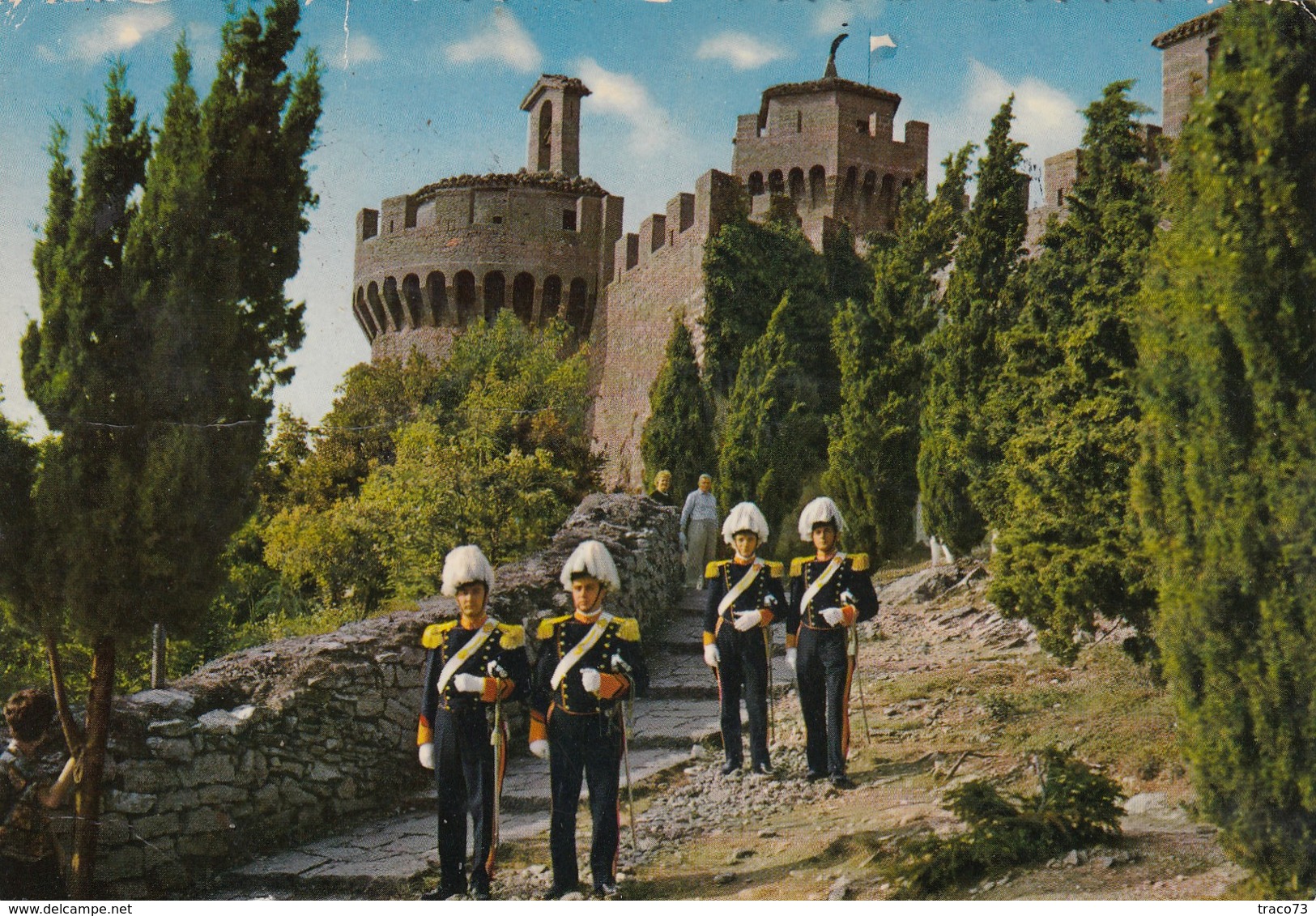 SAN MARINO  /   ITALIA - Card _ Cartolina - Storia Postale