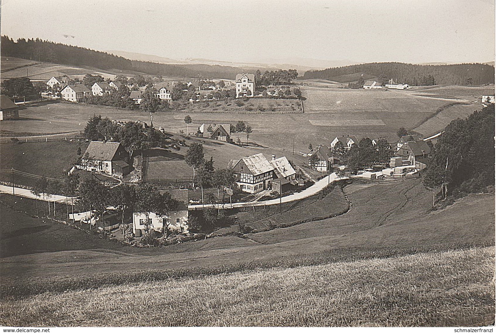 Foto Rohling Für AK Sosa Hauptstraße Bockauer Straße Gasthof Eibenstock Aue Bockau Tröger Vogel Schwarzenberg Erzgebirge - Sosa