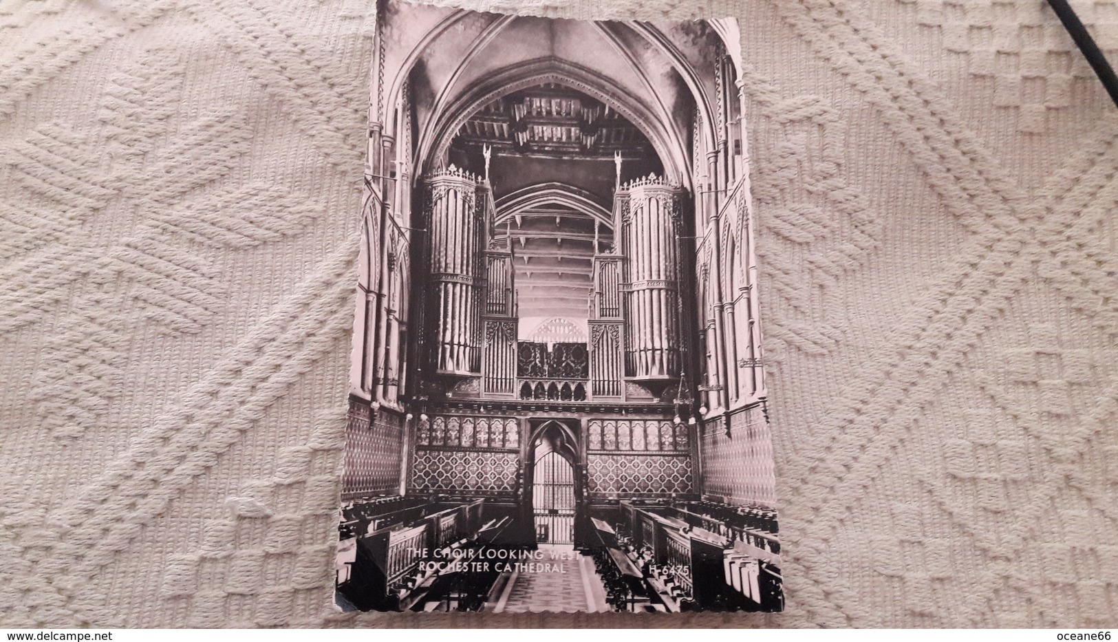 Angleterre Rochester Cathedral The Choir Looking West - Rochester