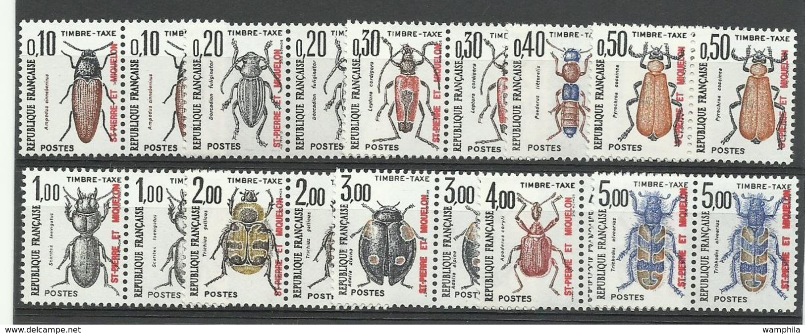 St Pierre & Miquelon, Lot De Modernes Neufs ** , Faciale: 37€50 - Collections, Lots & Séries