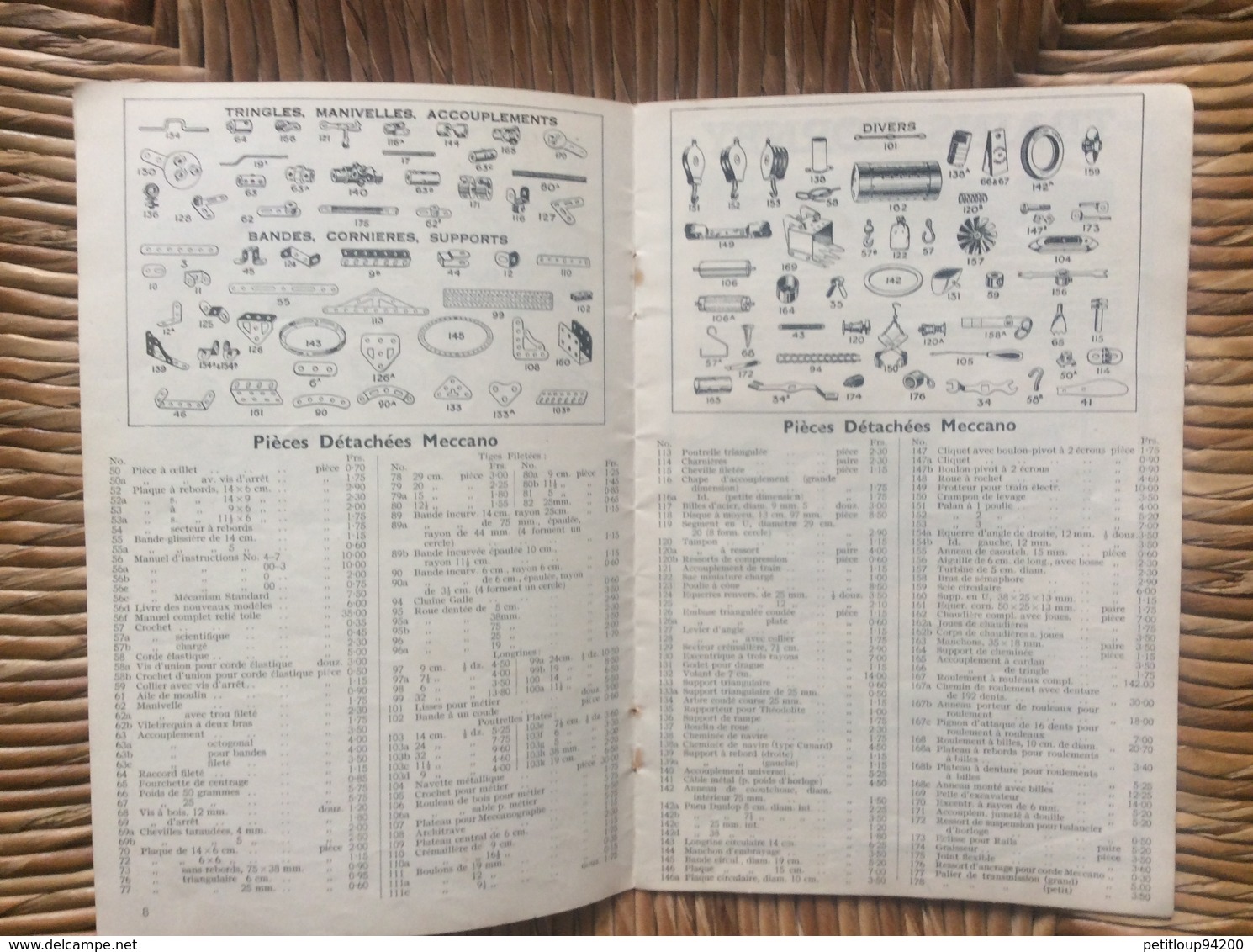 CATALOGUE *MECCANO  *TRAINS HORNBY - Meccano