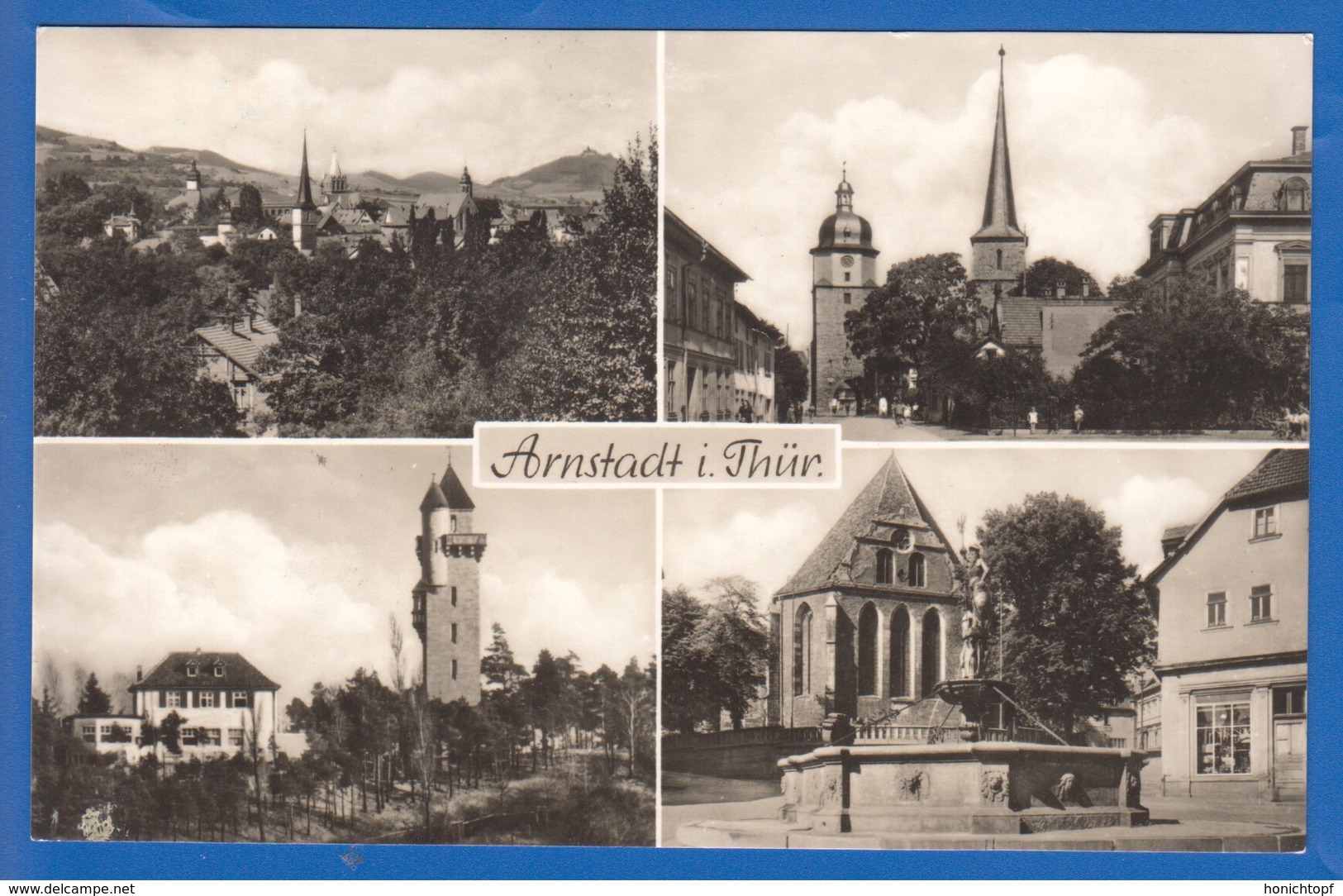 Deutschland; Arnstadt; Multibildkarte - Arnstadt