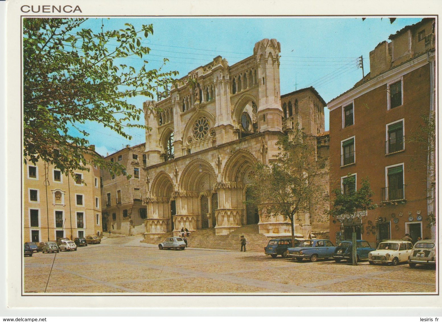 C.P. - PHOTO - CUENCA - CATEDRAL Y PLAZA MAYOR - 36 - SICILIA - - Cuenca