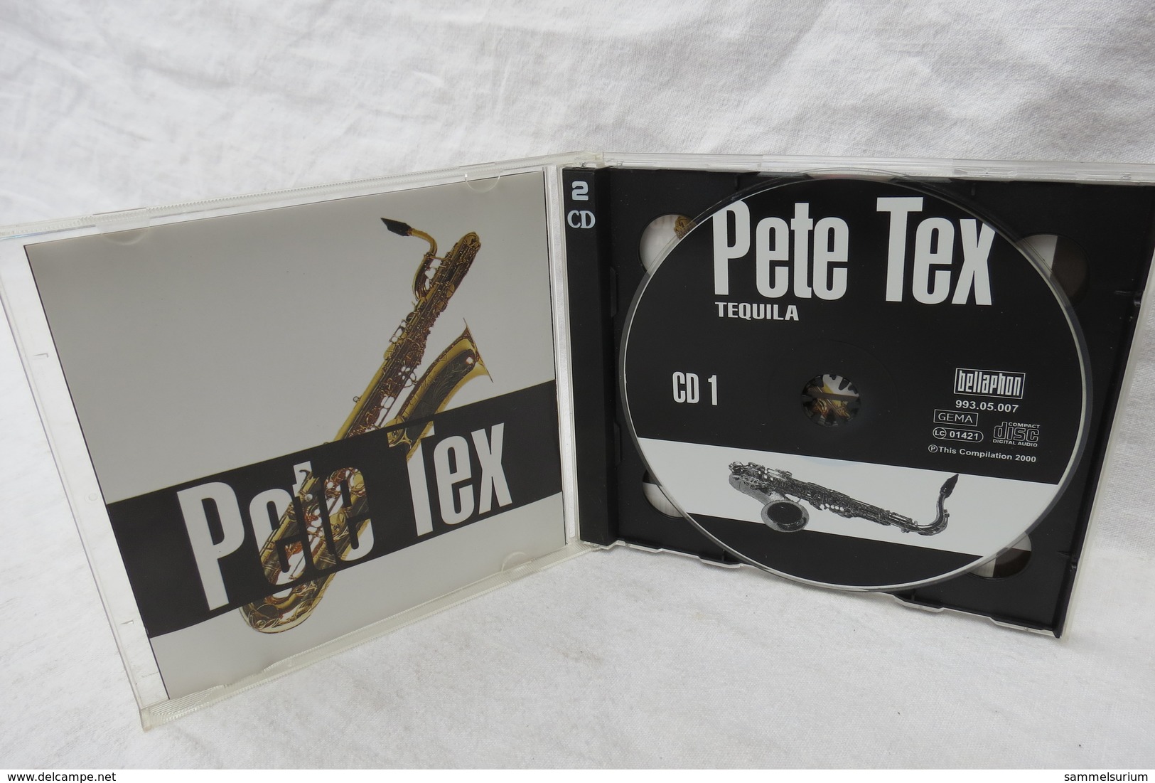 2 CDs "Pete Tex" Tequila - Instrumental