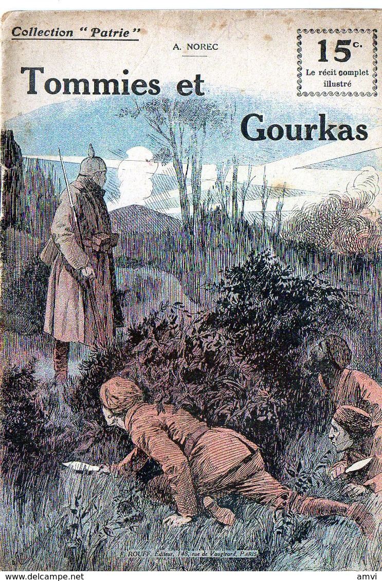 E03 Collection "Patrie". Rouff. Guerre 1914-1918 N° 15 Tommies Et Gourkas 1917 - Guerre 1914-18