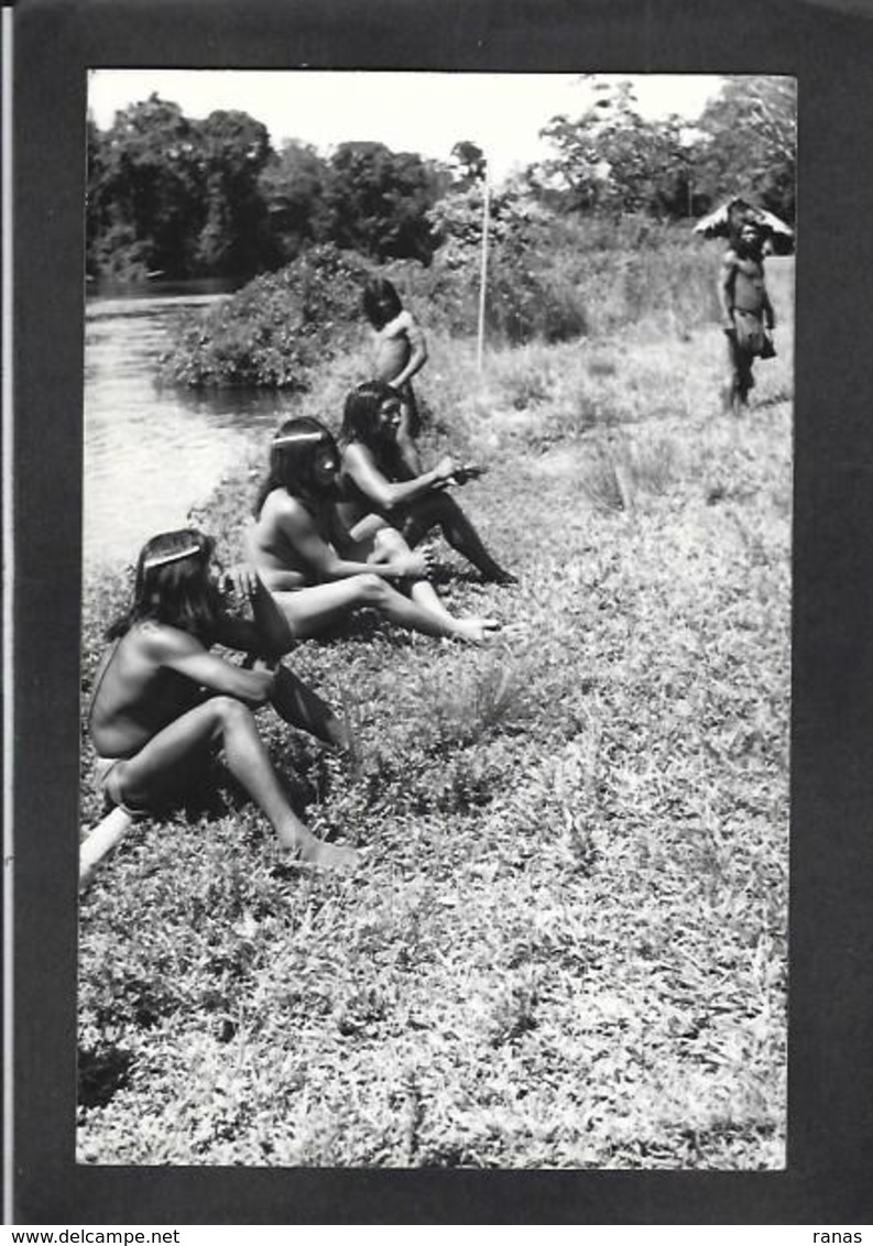 CPA Guyane Circulé Carte Photo RPPC Indien - Autres & Non Classés