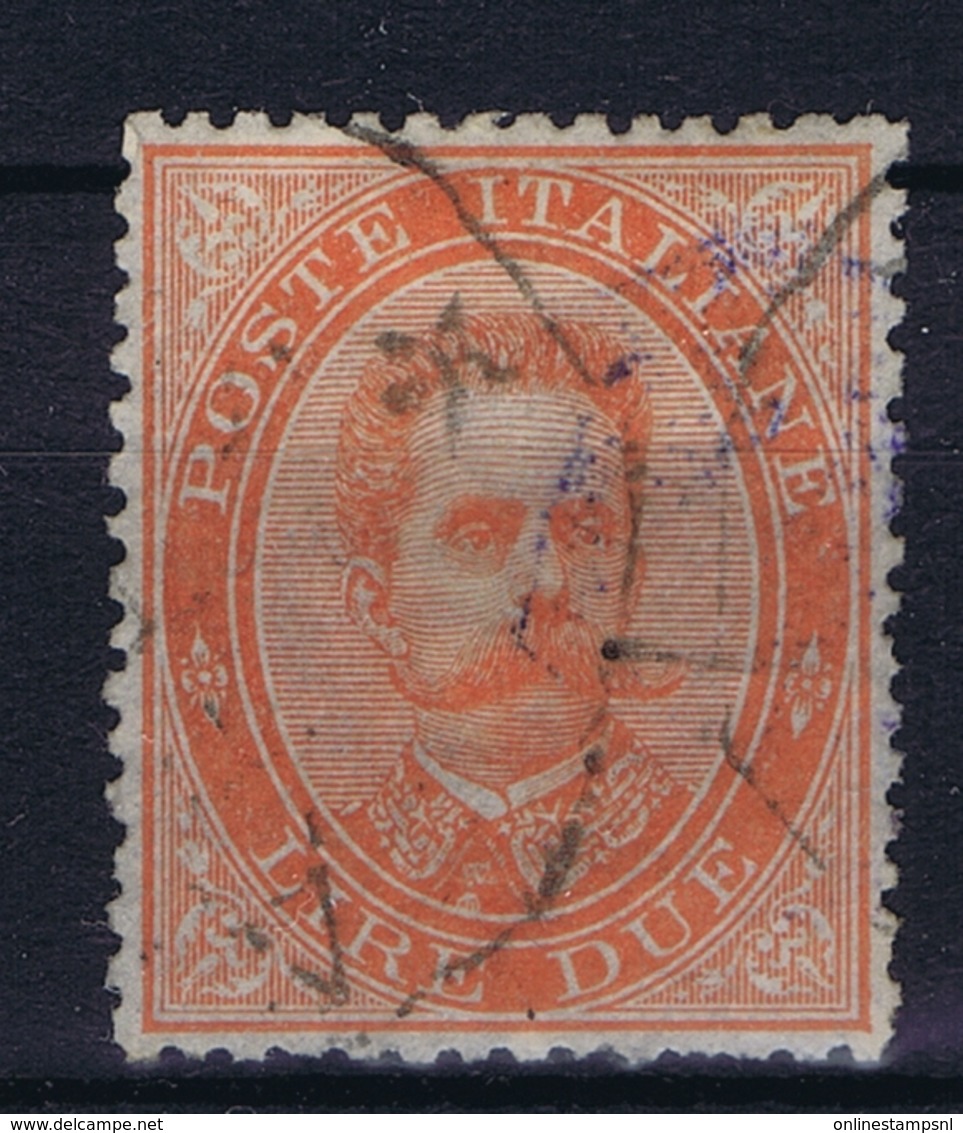 Italy:  Sa 43 Mi 49 Obl./Gestempelt/used  1882 - Oblitérés