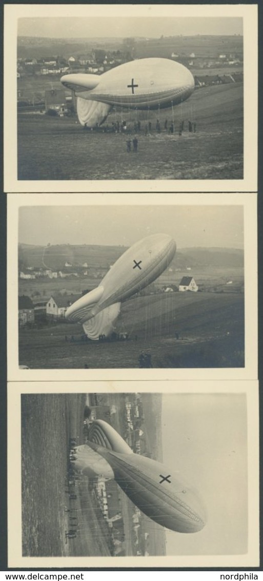 1941, Deutsche Luftwaffe: 5 Fesselballon Einsatzfotos Von Kriegsberichterstattern, Pracht -> Automatically Generated Tra - Sonstige & Ohne Zuordnung