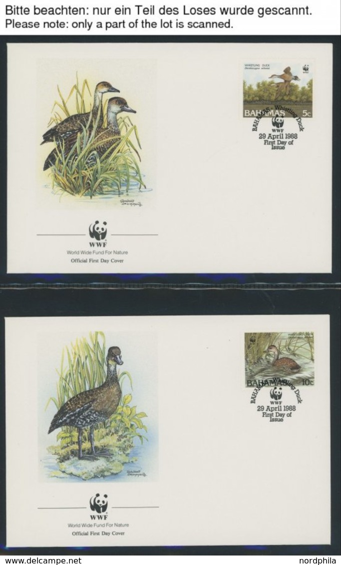 SONSTIGE MOTIVE **,Brief,BrfStk , World Wildlife Fund Aus 1983-89 Mit über 80 Kapiteln In 7 Spezialalben, Jeweils Postfr - Ohne Zuordnung