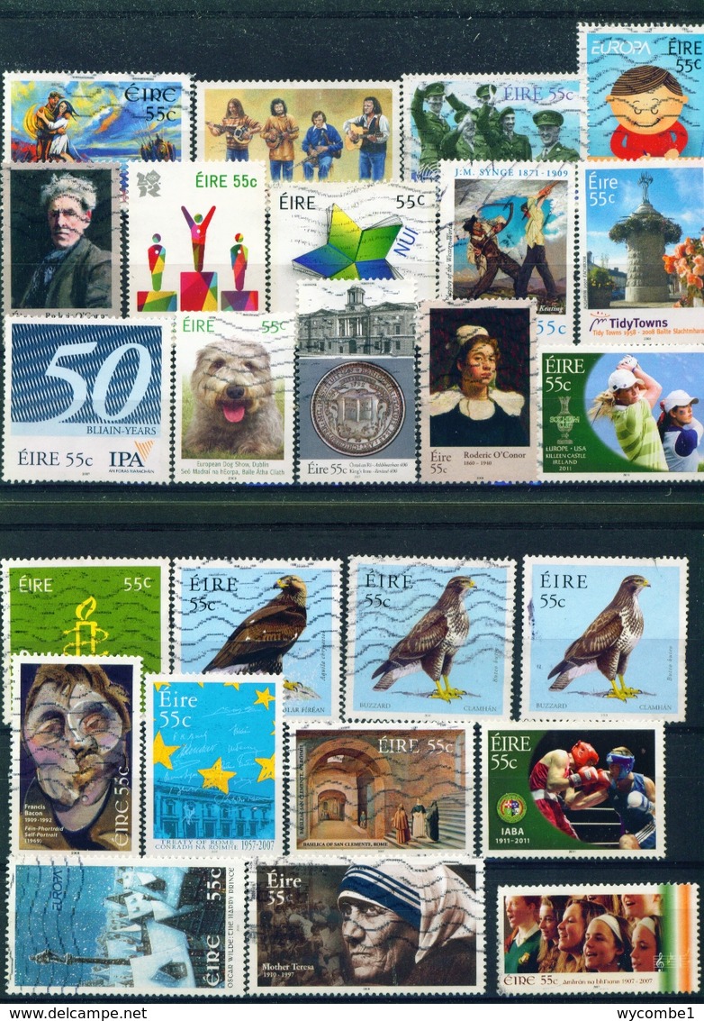 IRELAND - Collection of 1900 Different Postage Stamps